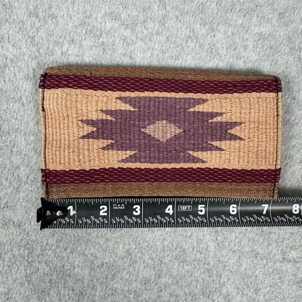 Pouch Wallet Womens One Size Multicolor Southwestern - Picture 7 of 8